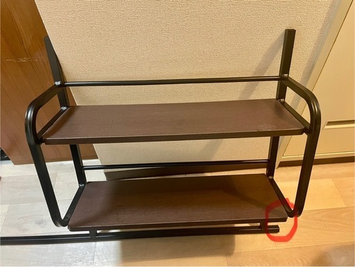 【引き取り限定】ニトリ ロフトベッド 机&ハンガー付き 説明書あり 引き取り限定】ニトリ ロフトベッド 机&ハンガー付き 説明書あり 解体