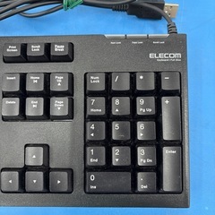 エレコム  キーボード  有線タイプ  TK-FCM062の画像