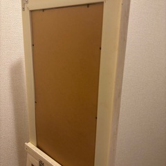 全身鏡 ミラー ホワイト ニトリ の画像