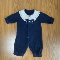 【美品】秋冬生まれの赤ちゃんに★ベルメゾンベビー服3点セットの画像