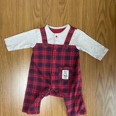 【美品】秋冬生まれの赤ちゃんに★ベルメゾンベビー服3点セットの画像
