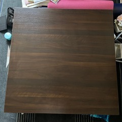 美品！収納付きローテーブル　90cm×90cm 下北沢駅徒歩5分 受け渡しの画像