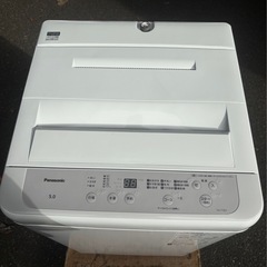 Panasonic 2025年式　5kg 洗濯機　保証書付き　3ヶ月使用の極美品！の画像