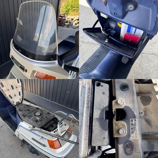 岐阜発/ホンダスペーシー/MF01-100＊＊＊＊/走行距離2607K表示/実動/バッテリー新品交換/書類あり/現状品 岐阜発/ホンダスペーシー/MF01-100＊＊＊＊/走行距離2607K表示/実動