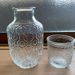 ガラスウォーターカラフェの画像
