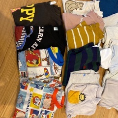 決まりました！子供服80〜90サイズ男の子全部で17点の画像