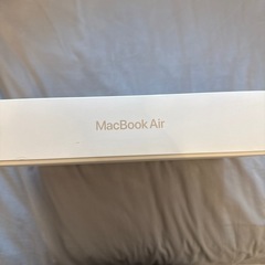 MacBookAir 最新モデル　空箱の画像