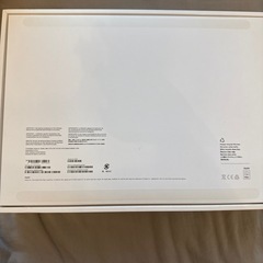 MacBookAir 最新モデル　空箱の画像