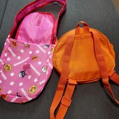 アンパンマン ショルダーバッグ ドキンちゃんリュックの画像