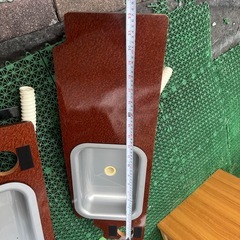 キャンピングカーやキッチンカーなどに小型シンクセットの画像
