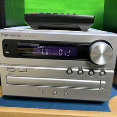 ほぼ未使用！Panasonic SC-PM250-S CDステレオシステム ミニコンポ@Yの画像