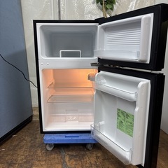 I315 🌈 アイリスオーヤマ 冷蔵庫 (90L) ⭐ 動作確認済 ⭐ クリーニング済の画像
