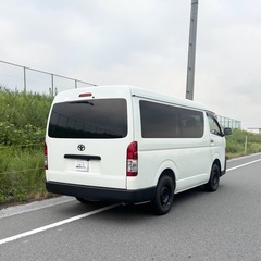ハイエース ワイド 8人乗り 4WD 平成18年 車検たっぷり令和9年6月まで！ファミリー・アウトドアに最適の画像