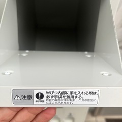米びつ棚付き　不二貿易 FKD-106W一部分解品の画像