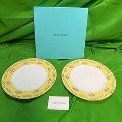 おそらく未使用！Tiffany&Co ピンクチューリップ　ケーキ皿@Y