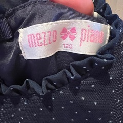【中古】メゾピアノ ワンピース 120サイズの画像