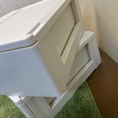 【リユース☆エコちょっぷ】アイリスオーヤマ　収納ケース　チェスト　プラスチック製の画像