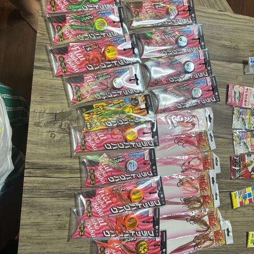 タイラバSHIMANO フラットバクバク14点セット&タイレボスペアパーツ