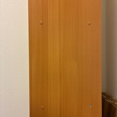 木目調5段ボックスの画像