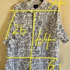 アートデザイン 半袖シャツ L H&Mの画像