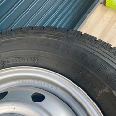 Toyo トーヨー 145/R12 LT 6PR STUDLESS DELVEX 934　SCHWARZ MV　4本の画像