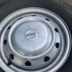 Toyo トーヨー 145/R12 LT 6PR STUDLESS DELVEX 934　SCHWARZ MV　4本の画像