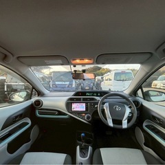 【支払総額35万円】お手頃！燃費良好アクア車検令和9年9月HVバッテリー問題無し！機関良好 フルセグTV 記録簿あり 安心のコミコミ表記♩の画像