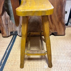 スツール 木製 アンティーク レトロの画像