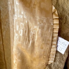【保証書付き】定価58万円　EMBAミンクソフトダイド グラスイエロー ロングコートの画像