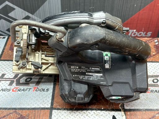 【中古】ハイコーキ HiKOKI 日立工機 C3606DA 165mmコードレス丸のこ 本体のみ【ハンズクラフト佐賀】