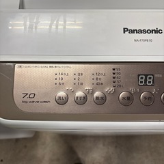 Panasonic  洗濯機  7kg  2017年製の画像