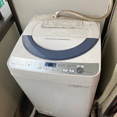 SHARP 洗濯機5、5kgの画像