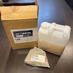【新品未使用】水性防水塗料専用 下塗剤セット（ベランダ・屋上用）4.8kg アトムサポートの画像