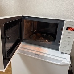 電子レンジ(ほぼ新品)の画像
