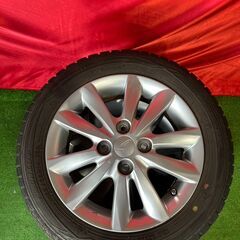 ダイハツ 純正タイヤホイール 14インチ 4.5J PCD100 4穴 ET45 ダンロップ wintermaxx 155/65R14の画像