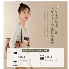 Angashion ジューサー ミキサー 野菜 果物 ジュースの画像