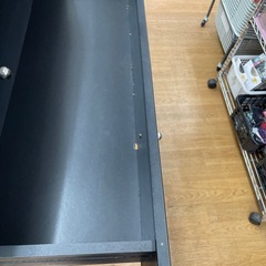 ☆ドリーム荒牧店☆ジモティー割引有☆【クリーニング済】6段チェスト　BLKの画像