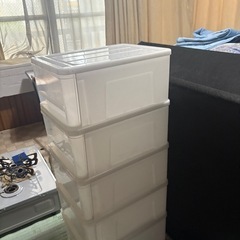 収納ボックス×5の画像