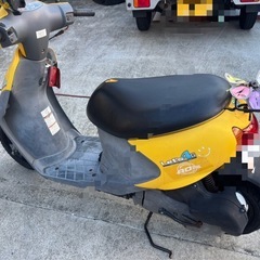 ☆SUZUKI☆ 原付  LET'S 4G イエローの画像