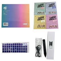 186000 BTS 教材　BTS　JAPAN EDITION Learn！KOREA    with BTS グッズセット [1000023074247]の画像