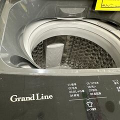【ジャングルジャングル滋賀草津店】ジモティ来店特価!!　洗濯機　grand line　WM-01A-50DG　2023　　J-250956の画像