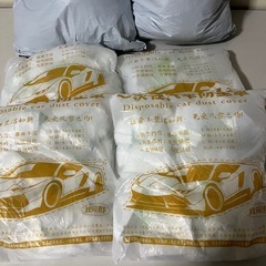 車用透明カバーx4枚+2枚おまけの画像