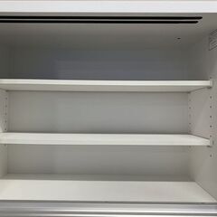 ニトリ キッチンボード レジューム 幅150 ソフトクローズ レンジ台 食器棚 収納 ダイニング ホワイト 中古家具 店頭引取歓迎 R10059の画像