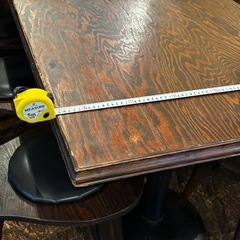 業務用テーブル。ダイニングテーブル。の画像