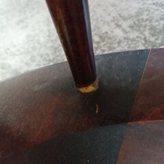 北海道民芸家具 回転風椅子 キャスター付き 無垢材 ウィンザーチェア