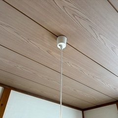 ニトリ　和紙ペンダントライトの画像