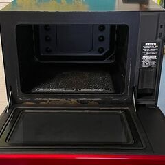 【ジャンク品】シャープ SHARP ウォーターオーブン（30L）ヘルシオ AX-X1-R　2009年製の画像