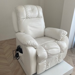 手動ラウンジチェアSHIFFON Jr-S ホワイト台セット (numa) 白山