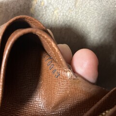 ルイヴィトン LV モノグラム 二つ折り コンパクト ジップ財布 折り財布 メンズ レディース フランス製の画像