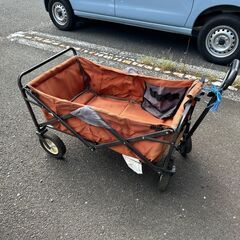 キャンプ、仕事に活躍  折りたたみキャリーカート・ワゴン の画像
